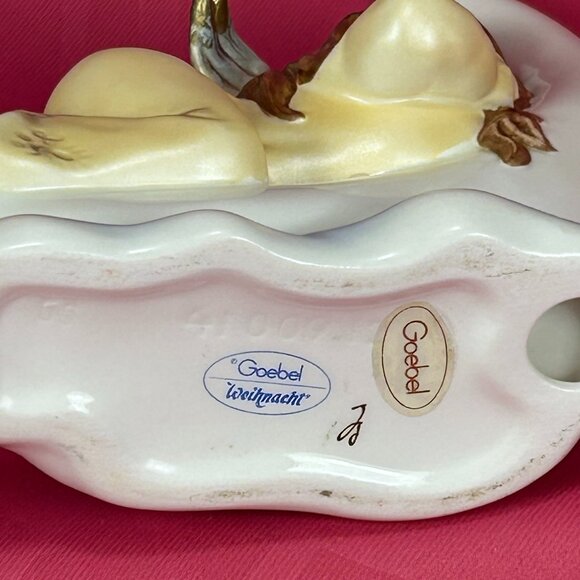 Goebel figurine. Little girl sleeping on moon - Picture 6 of 6